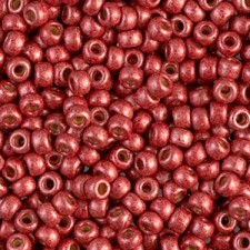 Miyuki rocailles Perlen 8/0 - Matted duracoat galvanized berry 8-4208F